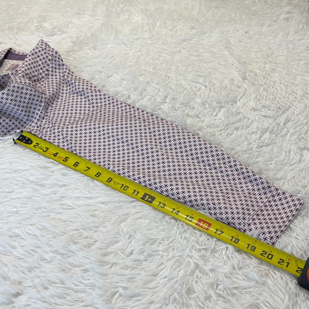 PANHANDLE WOMENS SIZE L Purple WESTERN Checkered Shirt. PEARL SNAPS - Picture 9 of 11